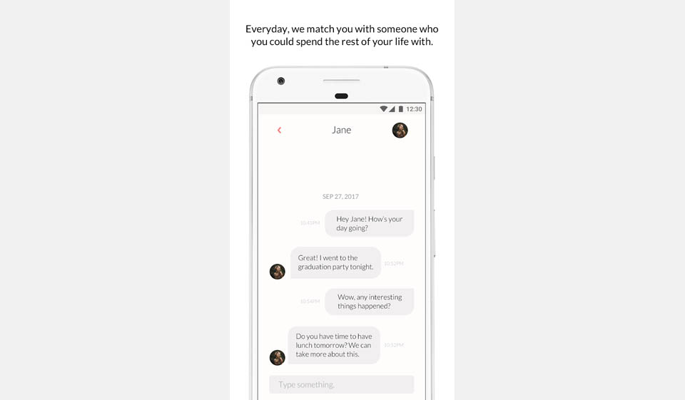 The mobile application