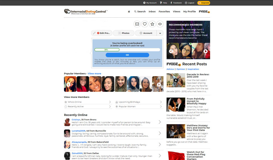 How Does Interracial Dating Central Work