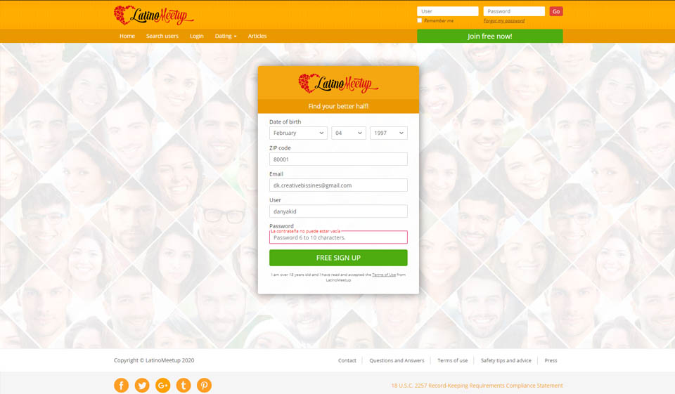 Inscription - Est-ce vraiment facile?