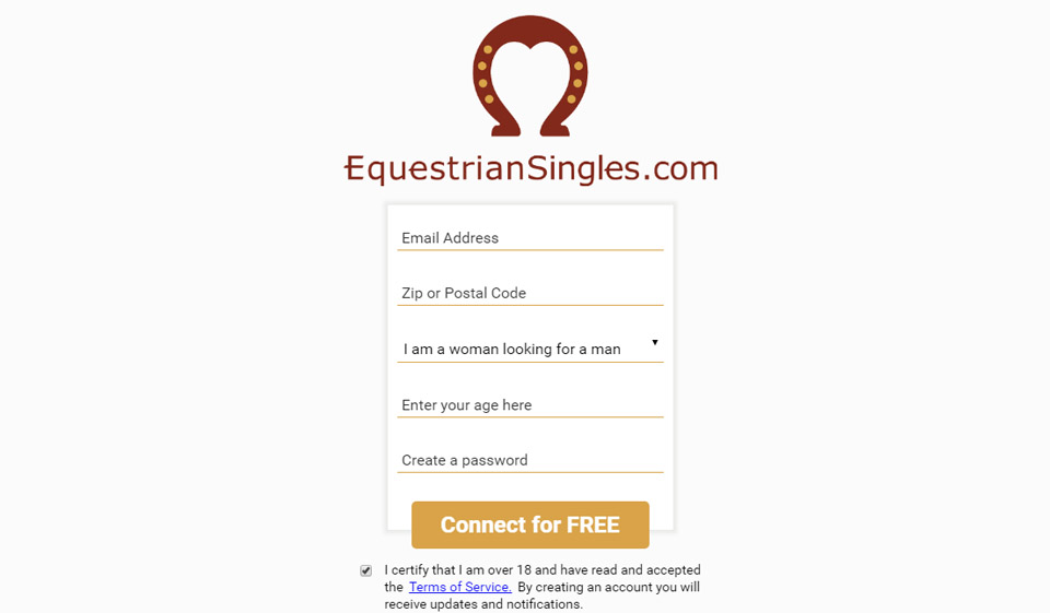 Hvordan fungerer EquestrianSingles