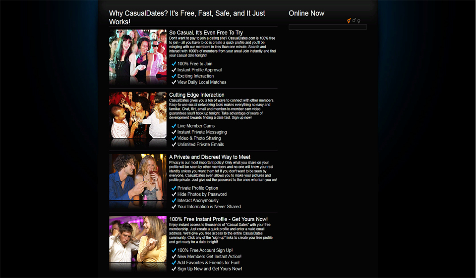 How Does CasualDates Work?