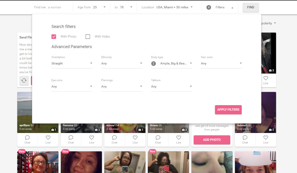 Cum funcționează FatFlirt?