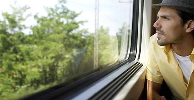 Reisen und Ihren Liebhaber zurücklassen