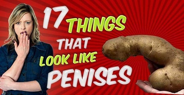 17 rzeczy, które wyglądają jak penisy (ale nie są)