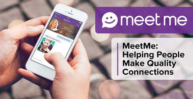 MeetMe: popularna aplikacja oparta na czacie, która pomaga ludziom nawiązywać połączenia wysokiej jakości — bez względu na to, czy są to znajomi, czy randki