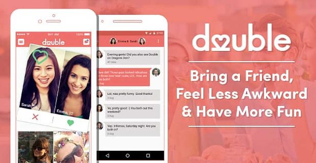 Nechoďte sami - s dvojnásobkem si můžete přivést přítele, cítit se méně trapně a užít si více zábavy