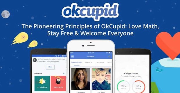 Pionierskie zasady biznesowe OkCupid: kochaj matematykę, pozostań na zawsze wolny i witaj wszystkich