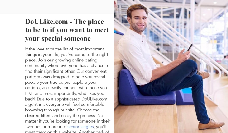 De mobiele applicatie